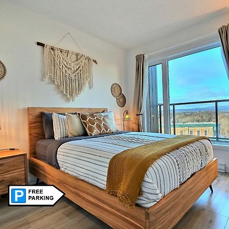 Apartament Penthouse With Free Indoor Parking Downtown Québec Zewnętrze zdjęcie