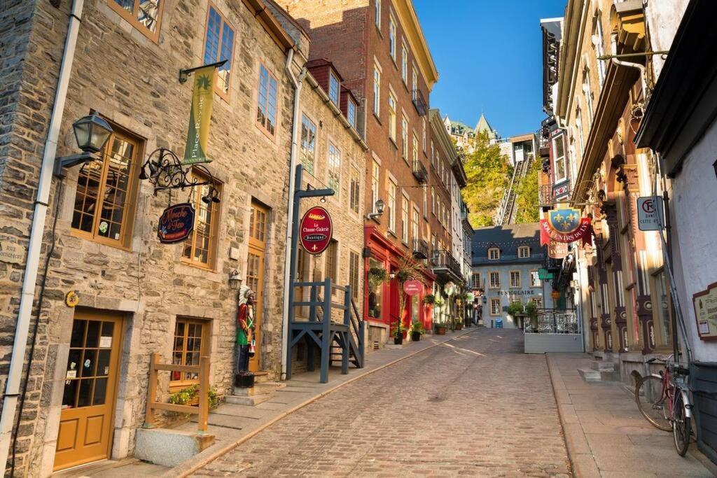 Apartament Penthouse With Free Indoor Parking Downtown Québec Zewnętrze zdjęcie