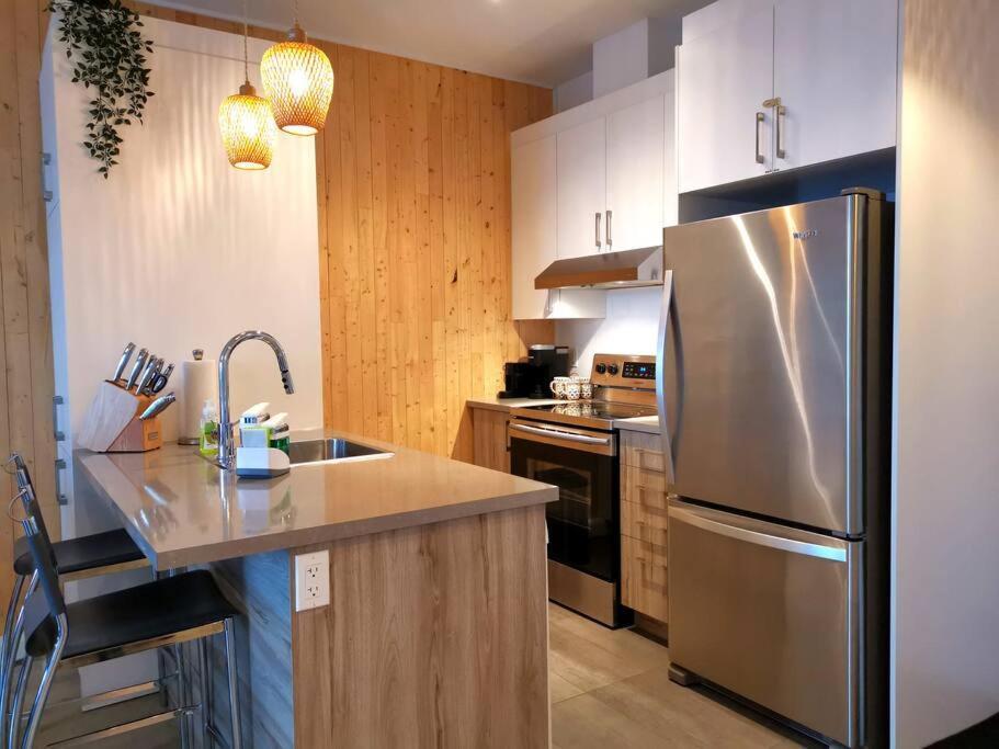 Apartament Penthouse With Free Indoor Parking Downtown Québec Zewnętrze zdjęcie