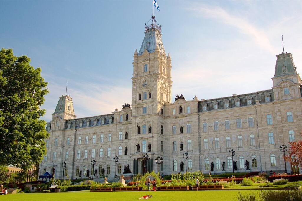 Apartament Penthouse With Free Indoor Parking Downtown Québec Zewnętrze zdjęcie