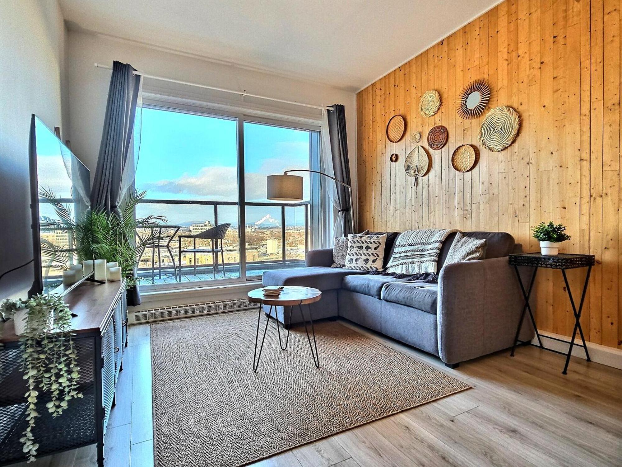 Apartament Penthouse With Free Indoor Parking Downtown Québec Zewnętrze zdjęcie